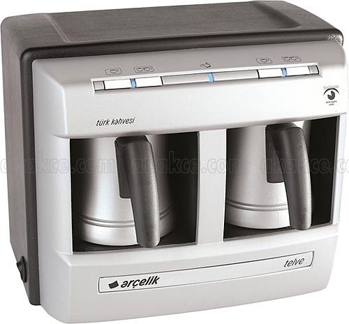 Turkish Coffee Machine with Water Reservior (Serves 4 People) 220V only, Needs a 110V-220V (min 1500W) converter...