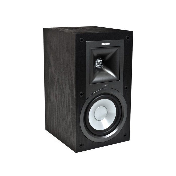 Klipsch KB-15 Icon 5-1/4-Inch 2-Way Bookshelf Speakers (Black Ash, Set of 2)