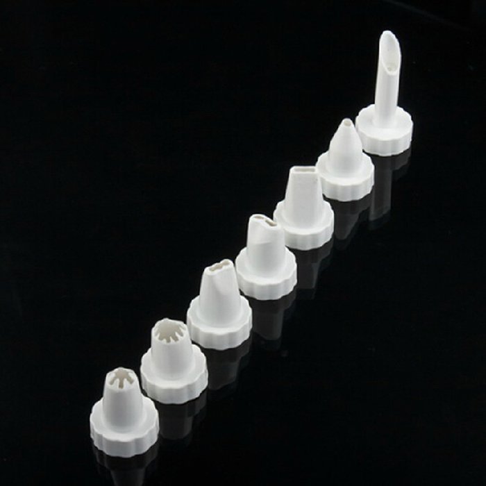 Generic Icing Cake Decorating Tool Set Piping Syringe Modelling Tools + 8 Pcs Nozzles