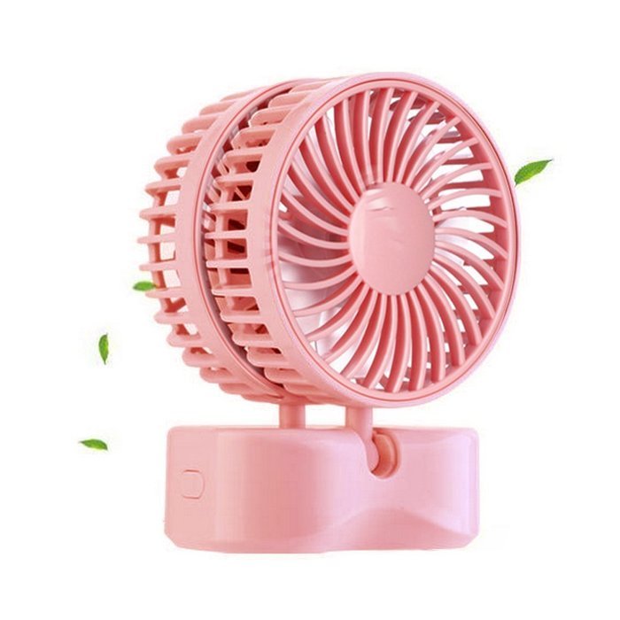 USB Mini Fan,BAVIER&reg; Couples mini fan,Sound-free design Desktop Fan,Portable USB Fan,3 Speed Adjustable,USB Cooling... N25