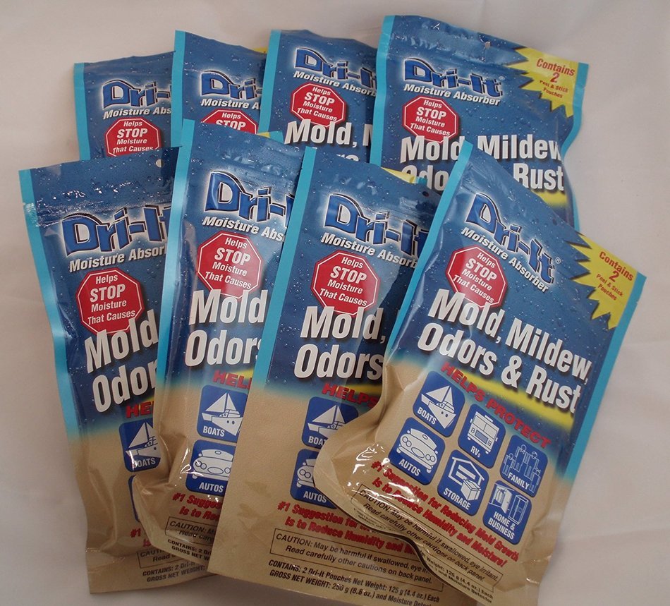 Dri-It Moisture Absorber Double Pouch 8 Pack Econo Pack (16 pouches) N3
