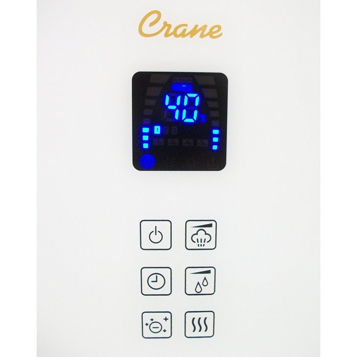 Crane Ee-8064 Crane Germ Defense Humidifier - Digital, White N5