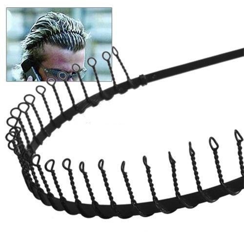 Black Tooth Headband Metal Sprots Men's Women's Hair Hoop Band Head Piece Hot