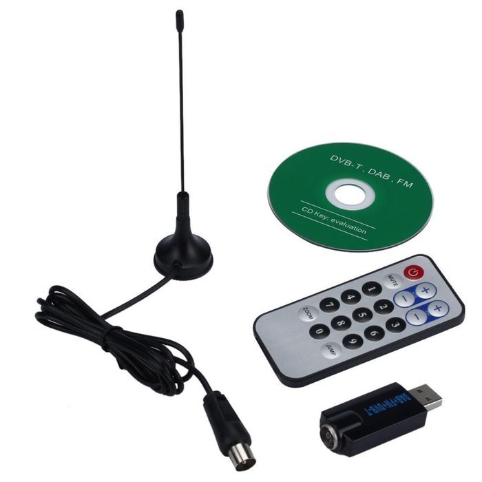 BESSKY DVB-T + DAB + FM Radio Realtek RTL2832U R820T - Software Defined SDR HDTVwbGT15