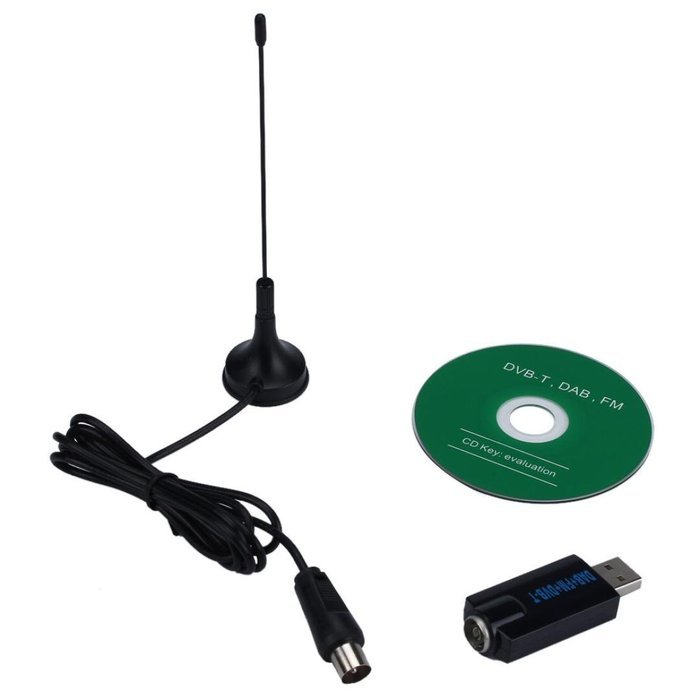 BESSKY DVB-T + DAB + FM Radio Realtek RTL2832U R820T - Software Defined SDR HDTVwbGT15 N2