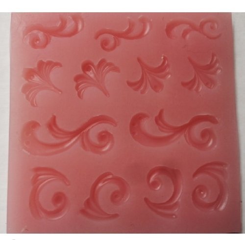 Oasis Supply Romantic Ornament Mold, Silicone