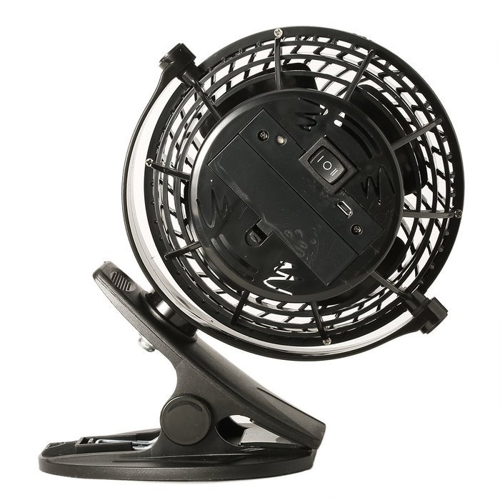 Lileng 832 Desktop Fan for Chlidren Chargeable Fan 2 Speeds Mini Portable Fan N3