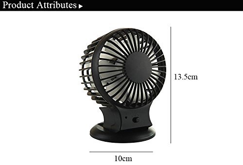 Hot Rechargeable Table Desk USB Fan With Lithium Battery Silent Mini Fan For Home Office Electric Computer Fans... N6