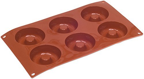 Pavoni Orange Non-Stick - 6 Savarins