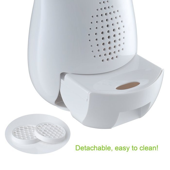 Homasy Portable Ultra-mini Semiconductor Dehumidifier Multi-mode Air Dryer Touch-screen Whisper-quiet Air Purification N5