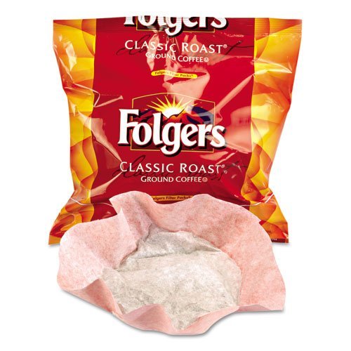Coffee Filter Packs, Classic Roast, .9 oz, 160/Box