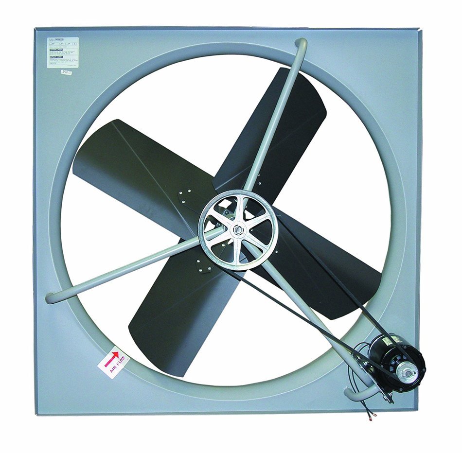 TPI Corporation Commercial Exhaust Fan, Single Phase, 120 Volt