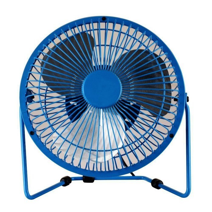 Ambielly USB Mini Desk Cooler Fan Velocity Personal Fan (Purple, 6.1'') N7