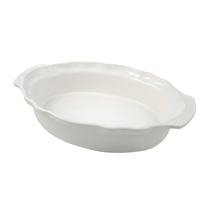 Swissmar Le Cordon Bleu Charmant Large Oval Roasting Dish, 4.2 Quart, Cordon Bleu N2