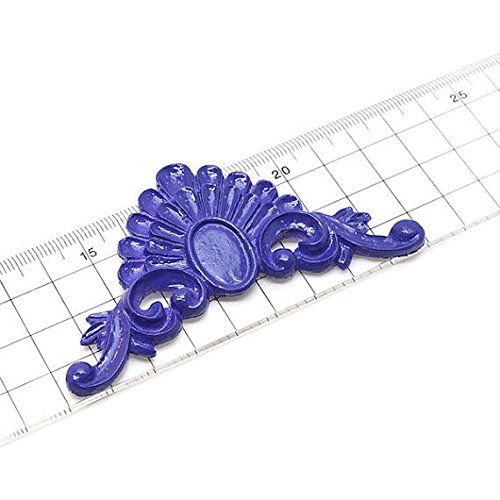 Anyana Fondant Silicone Mould Sugarcraft Decorative Embossed Scroll Crown Cake Decorating Tools Wilton Cooking...