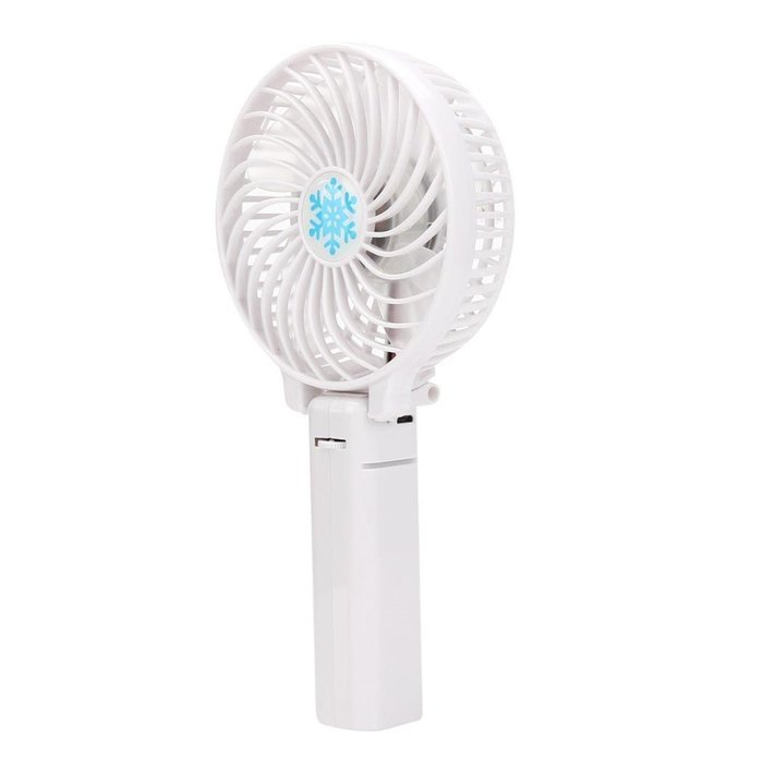 Baishitop HandHeld Portable Mini Air Conditioner Fan, Ultra-thin Low Noise Handheld Fan for Shopping, camping,... N23