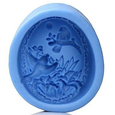 Y&XL&H Bird Shaped Bake Mold, W8.3cm x L6.5cm x H3.2cm