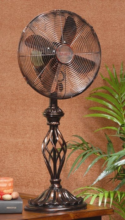 Deco Breeze Table Top Fan Prestige Rustica N2