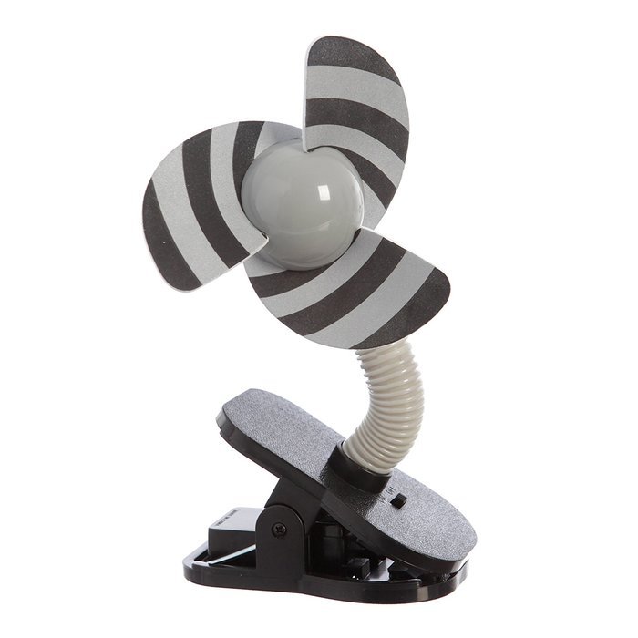 Tee-Zed T01 Clip-On Fan Great for the Beach, Pool, Camping, Work, Lounging or Just Chillin'! -Pink Purple N10