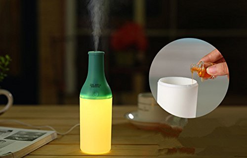 Aroma Diffuser LED Ultrasonic Humidifier Air USB 5V 1.5W mist Maker Oil Diffuser Bottle Portable Humidifier Aroma... N9