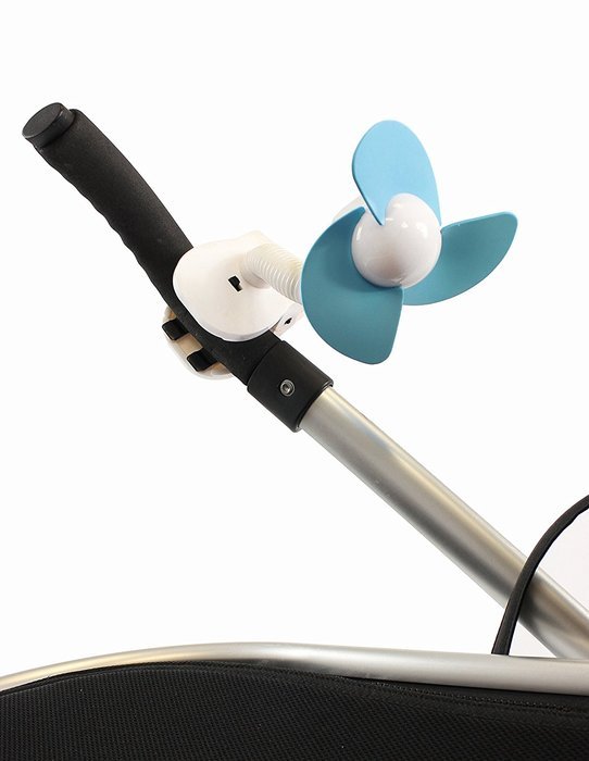 Tee-Zed T01 Clip-On Fan Great for the Beach, Pool, Camping, Work, Lounging or Just Chillin'! -Pink Purple N13
