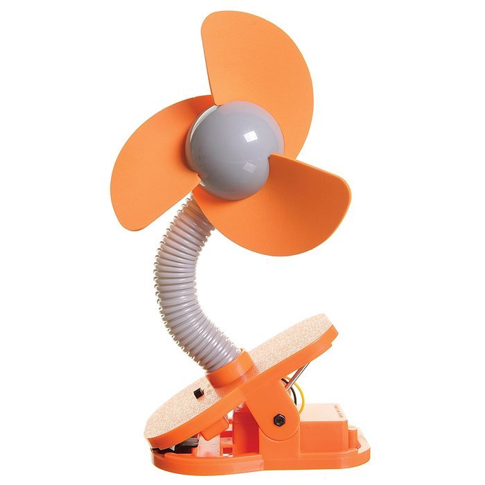Tee-Zed T01 Clip-On Fan Great for the Beach, Pool, Camping, Work, Lounging or Just Chillin'! -Pink Purple N14