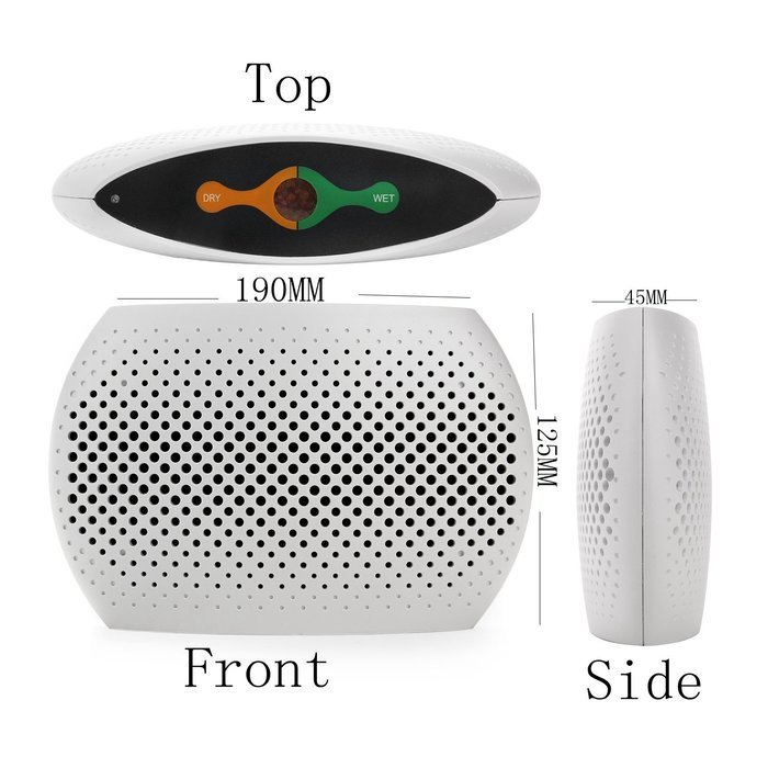 Mini Dehumidifier by IreVoor,Protable Home Mini Dehumidifiers Air Dryer (Cyan) N5