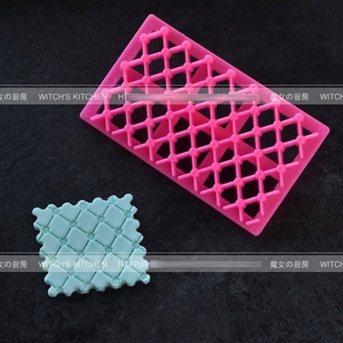 Anyana 10pcs set Plastic Cookie Cutter Cake Mould Tool Kitchen Tool Sugar Paste Baking Mould Cookie Pastry N4