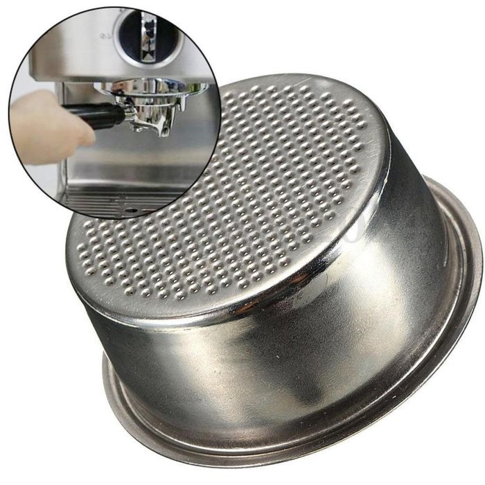 Coffee 2 Cup 51mm Non Pressurized Filter Basket For Breville Delonghi Krups