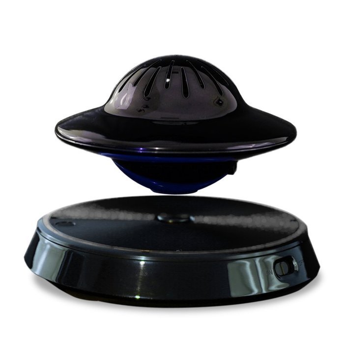 Anti-gravity futuristic hover Bluetooth wireless speakers UFO saucer disk