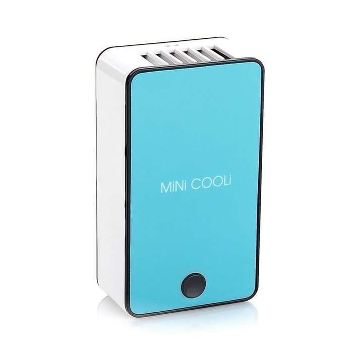 Air Conditioner Fan USB Rechargeable Handheld Portable (black) N30