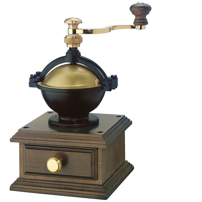 "LA PAZ" Coffee Mill - Dark Stained Beech, by Zassenhaus