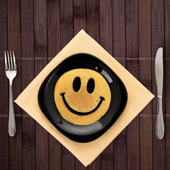 Welcomeuni Silicone Smile Egg Fried Mould Molds Shaper Ring Pancake Kitchen Cool