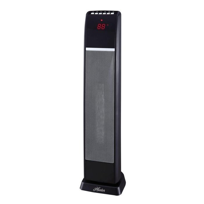 Tower Heater Fan Ceramic 30 in. Features LED Display, Wide Oscillation with Remote Control and Adjustable Thermostat...
