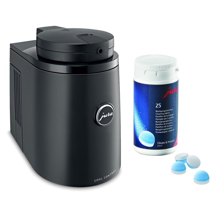 JURA 70878 Cool Control Basic 34 oz. with 25-Pack Coffee Machine Cleaning Tablets