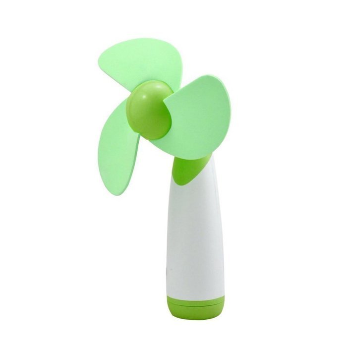 NAMEO Mini Handheld Fan with 3 Soft Foam Blades, Portable Battery ...