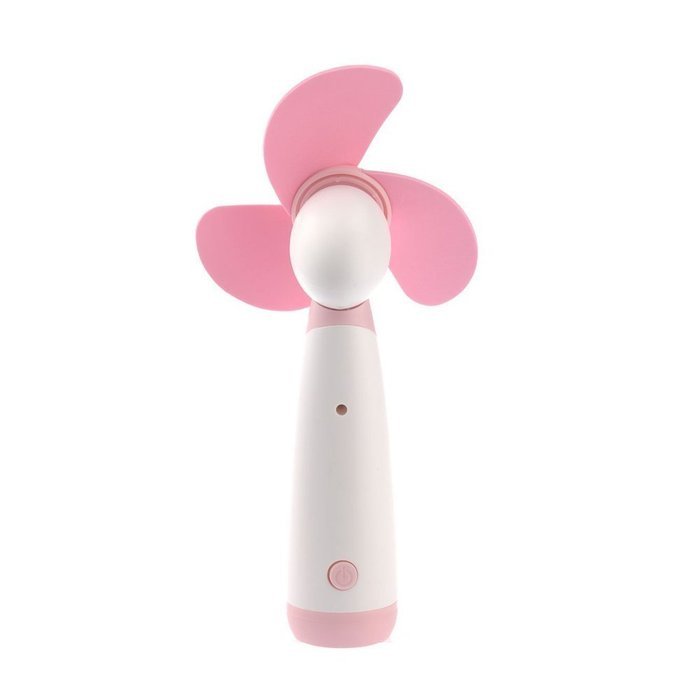 NAMEO Mini Handheld Fan with 3 Soft Foam Blades, Portable Battery ...