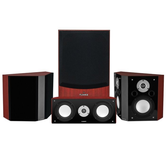Fluance 3.1 XL Surround Sound Speaker System with XLBP Bipolar speakers, XL7C Center Channel speaker and DB150...