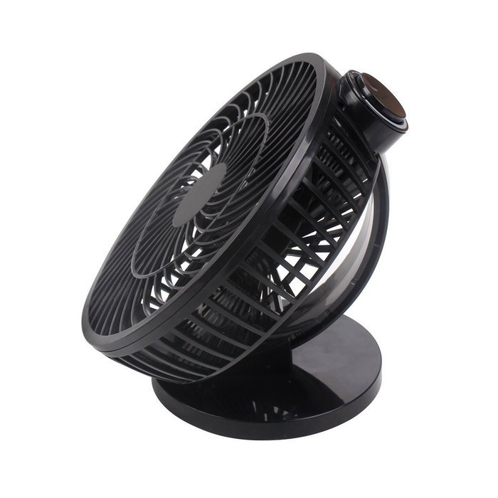 Personal Fan,Akaigu Desk Fan Steppless Speed 180 degree Gliding Design (Black) N3