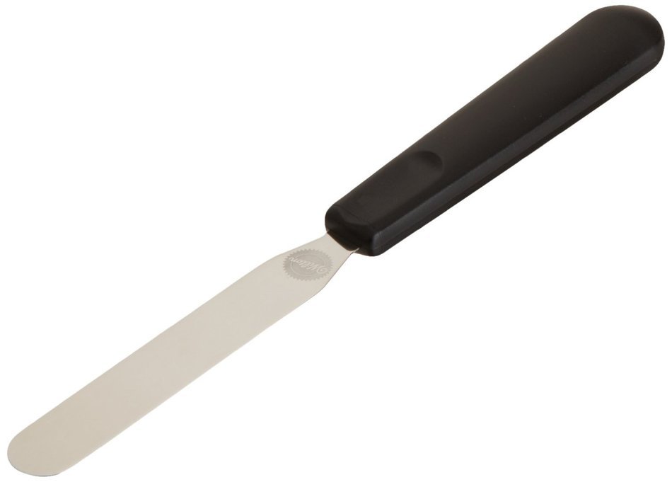 Wilton 409-7715 Straight Icing Spatula, 11-Inch, Black