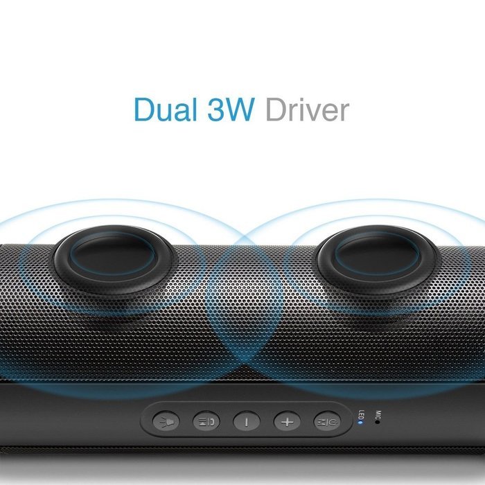 Rayhome Bluetooth Speaker Super Bass T2 Outdoor Sport Waterproof Mini Portable Wireless Loudspeakers Support FM...