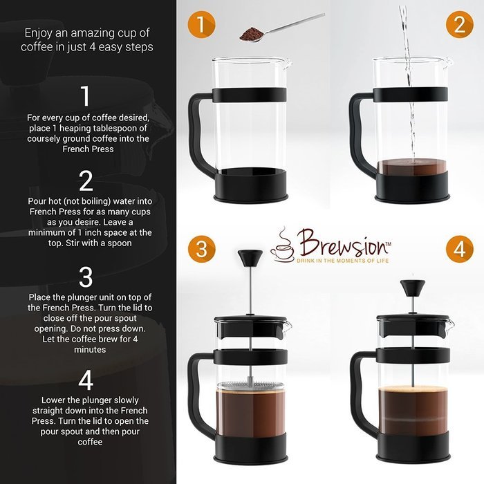 Brewsion(R) Coffee French Press