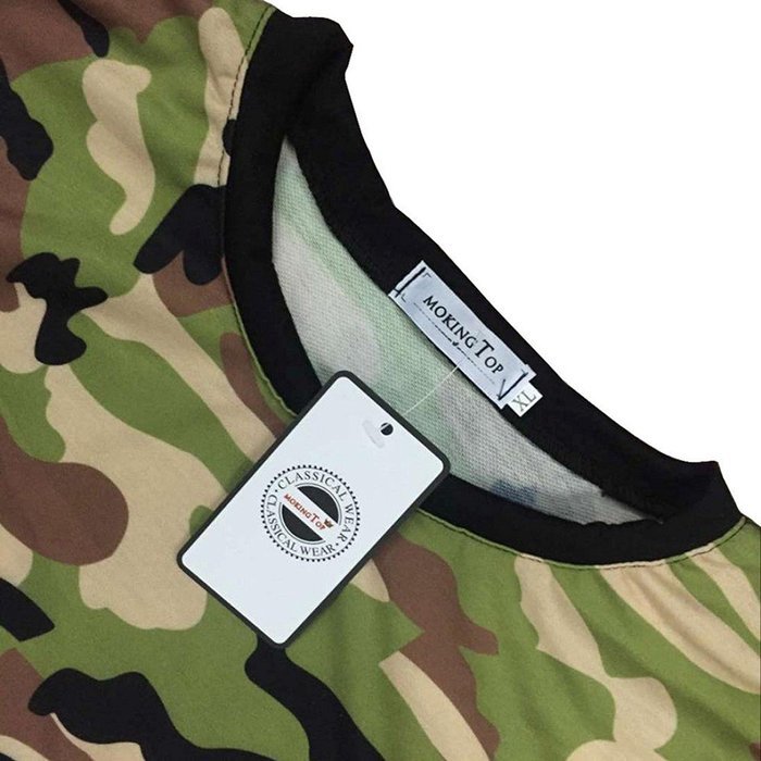 Pullover Tops,Morecome Womens Ladies Camouflage Printing Pocket Sweatshirt Shirts N2