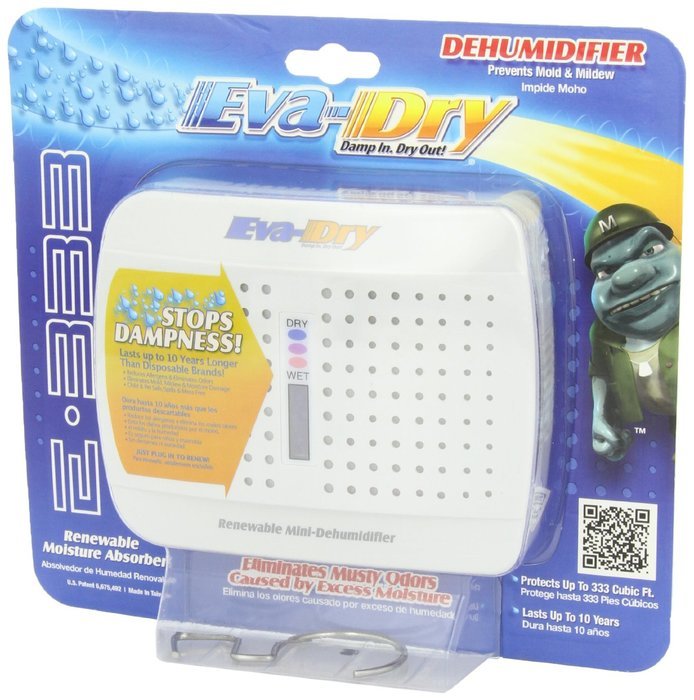 New and Improved Eva-dry E-333 Renewable Mini Dehumidifier