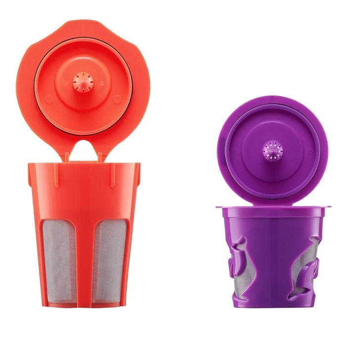 Coffee Filter, Cozypony Premium Reusable K-Carafe and K-Cup Coffee Filters Pod Combo for Keurig 2.0, K200, K300...