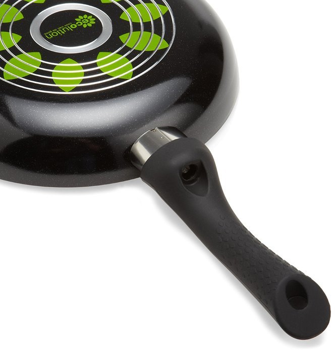 Ecolution Artistry Non-Stick Fry Pan &ndash; Eco-Friendly PFOA Free Hydrolon Non-Stick &ndash; Pure Heavy-Gauge Aluminum with... N5