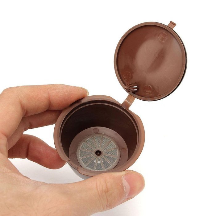 MAXGOODS Reusable Coffee Capsules, Eco-Friendly Single Serve Coffee Filters,For Nescafe Dolce Gusto Machine K...