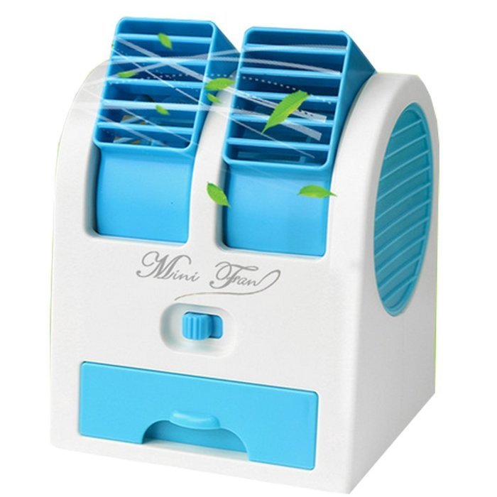 GS.Lee Mini USB Handheld Portable Fan Desktop Air Conditioner Water Cooler N5