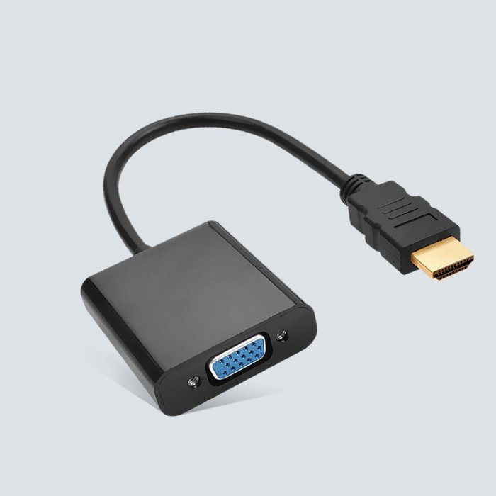 Spritech(TM) Aluminum Alloy HDMI to VGA Converter Compatible with Tablets and Other Built-in Audio Interface Devices... N2