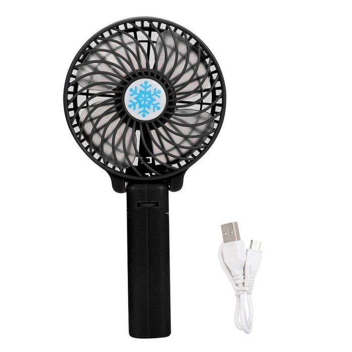Baishitop HandHeld Portable Mini Air Conditioner Fan, Ultra-thin Low Noise Handheld Fan for Shopping, camping,... N26